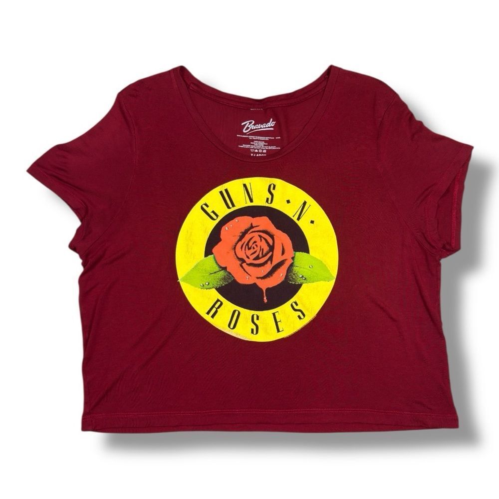 Bravado Maroon 90’s Guns N' Roses Tee Sz XL